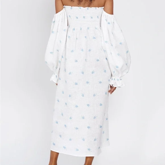 Sleeper ATLANTA LINEN DRESS IN LINUM - TikTok famous- sold out online - Picture 8 of 10